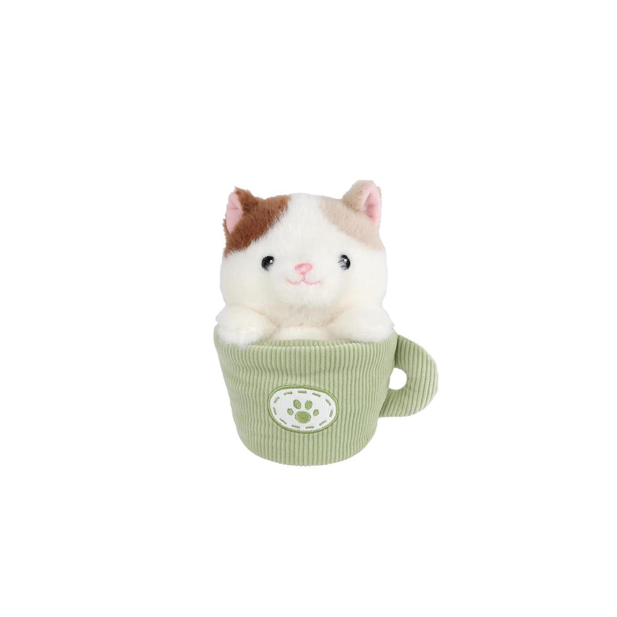 Peluche chat dans un mug Take me home 18cm