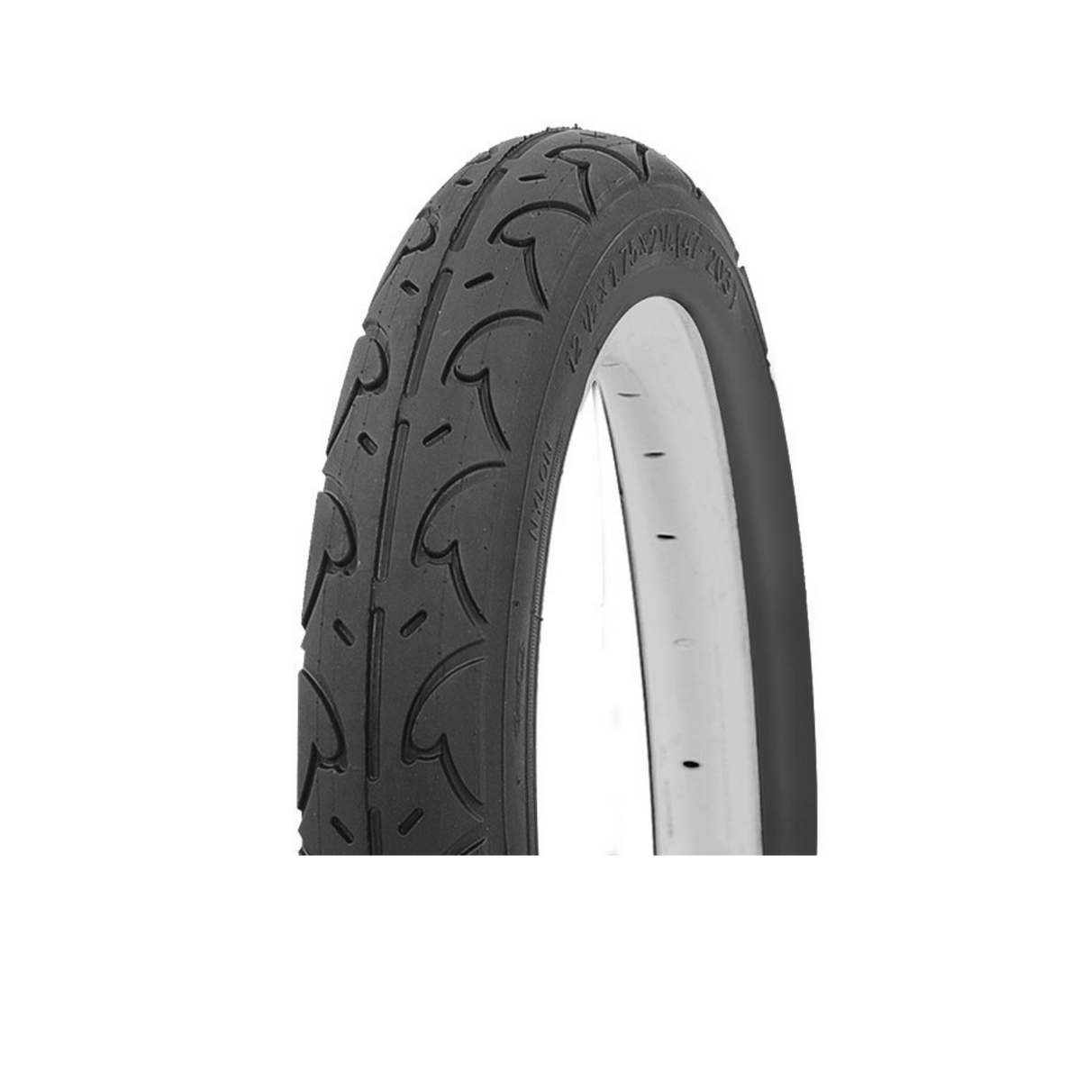 Tire Hakuba, noir sans réflexion, 16x1,75, Etro 47-305