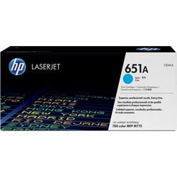 Cartouche de toner hp ce341a nr651a cyan