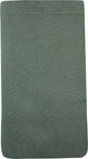 Witlof pour enfant couverture de berceau tuck-inn velours côtelé vert forêt 60 x 120 cm