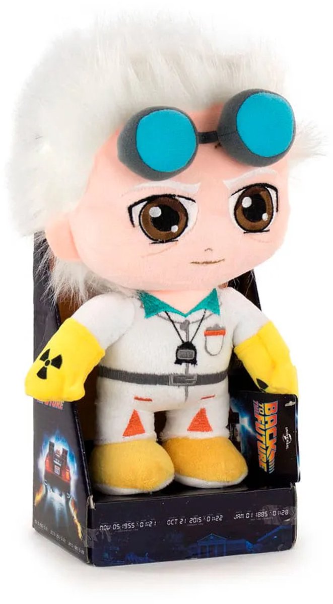 Peluche Play back to the future doc 25 cm