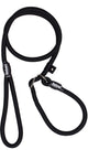 Laisse pour chien Rebel petz - laisse de dressage - noir - l - 12mm x 140cm