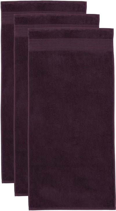 Ensemble de 3 serviettes fines Bedinghouse - vert foncé