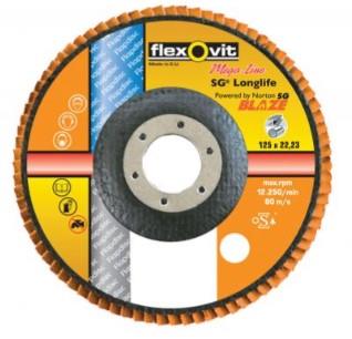 Disque à lamelles Flexovit 125mm r98op p40 | 10 pièces
