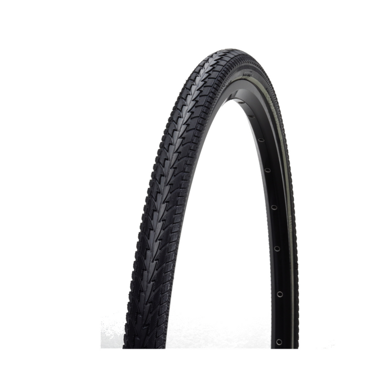 Tire Hakuba, noir avec ligne blanche, 28x1 1 2, Etro 40-635