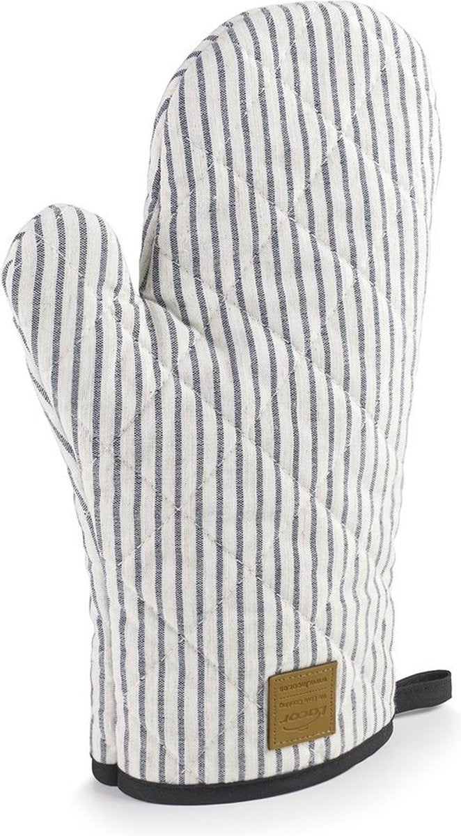 Gant de cuisine Lacor Milan - rayé gris clair - 30cm