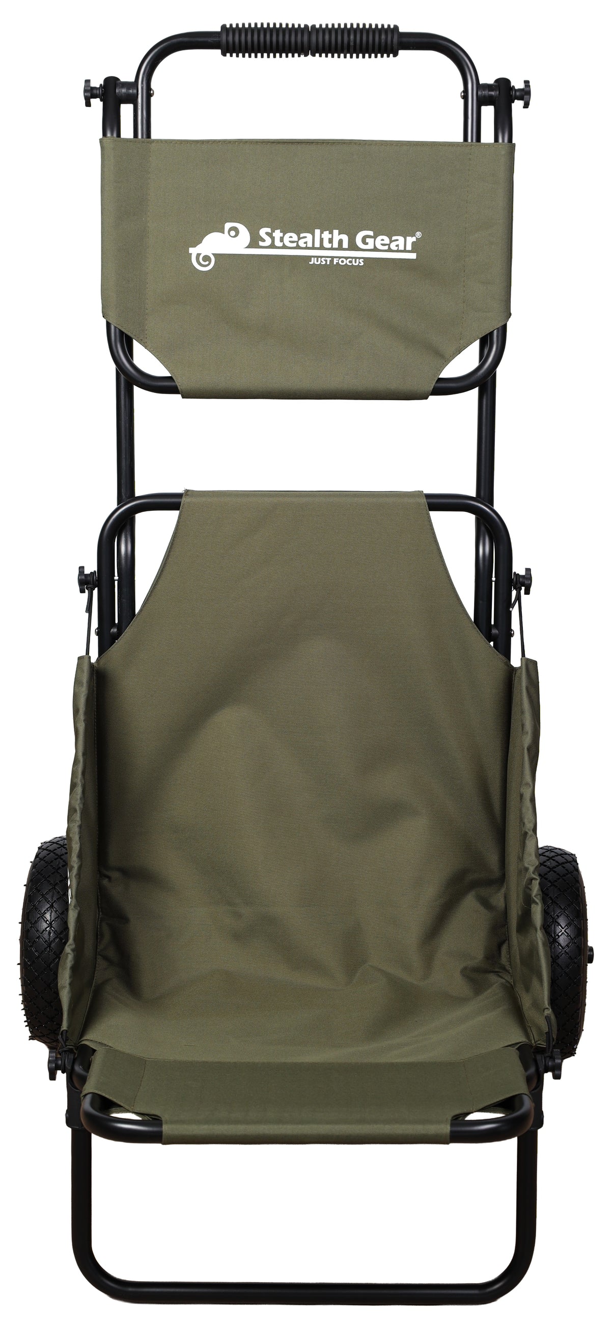 Geet Stealth Steals Gear Transport Trolley M2 Bosgroen avec toit ouvrant