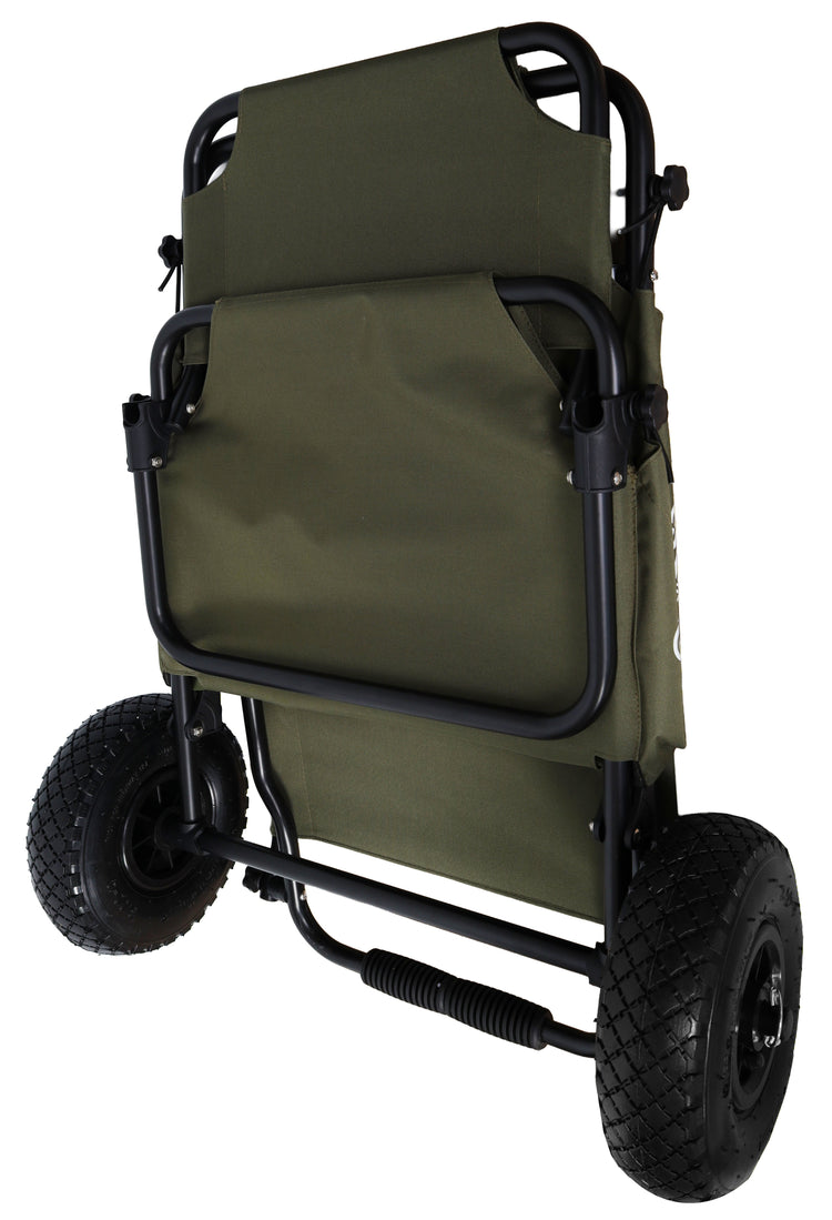 Geet Stealth Steals Gear Transport Trolley M2 Bosgroen avec toit ouvrant