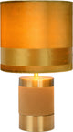 Lucide extravaganza frizzle - lampe de table - ø 18 cm - 1xe14 - jaune