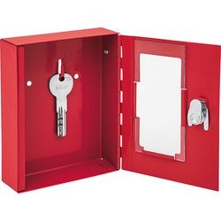 Armoire à clés wedo 10250102x rouge 1 crochet