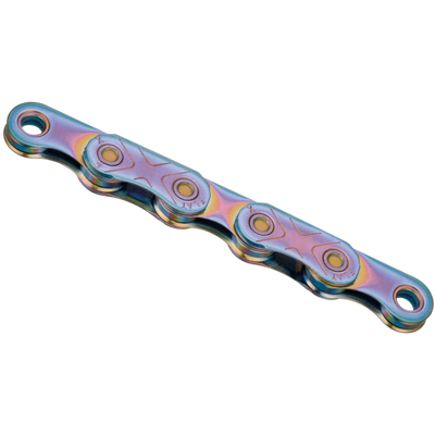 Chaîne Kmc x-flat 13v 126l sram cirée bleu aurore