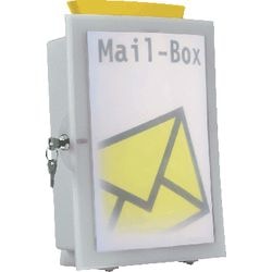 Boîte aux lettres Han 260 x 375 x 128 mm gris