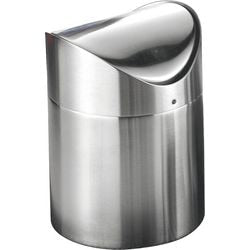 Esmeyer 400-1658 poubelle argentée pour table