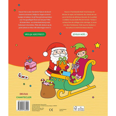 Défilé d'autocollants du Père Noël Deltas