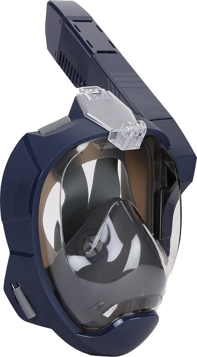Masque de plongée Atlantis Poséidon - tuba - lunettes de plongée - ensemble de tuba - masque complet - adultes - bleu - s m