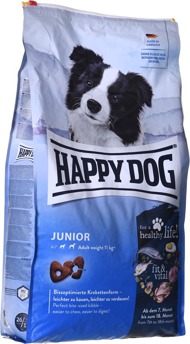 Chien heureux