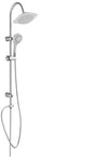 Système de douche Schütte teneriffa - douche à effet pluie - tige de 106 cm - chrome blanc