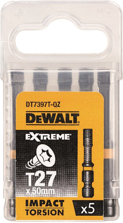Imp dewalt accessoires acte torsion 50mm torx t27 - dt7397t-qz