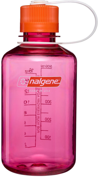 Nalgene - bouteille à col étroit - gourde - bouteille d'eau - 500 ml - violet fuchsia avec maintien de la flamme nouveau !
