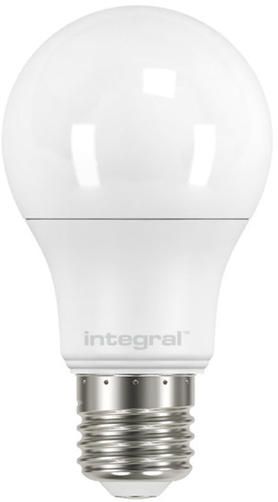 Ampoule standard intégrée - e27 - 7w - blanc très chaud - 2700k - opale
