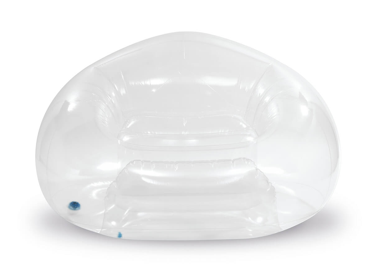 Sac Intex sans bean uinblaasstoel - transparent