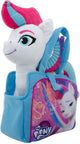 Mon petit poney hasbro - - peluche - izzy avec sac magique - 25cm