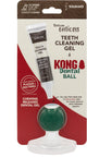 Tropiclean enticers - gel dentaire chien - avec balle dentaire kong - boeuf - petits chiens - 30 ml