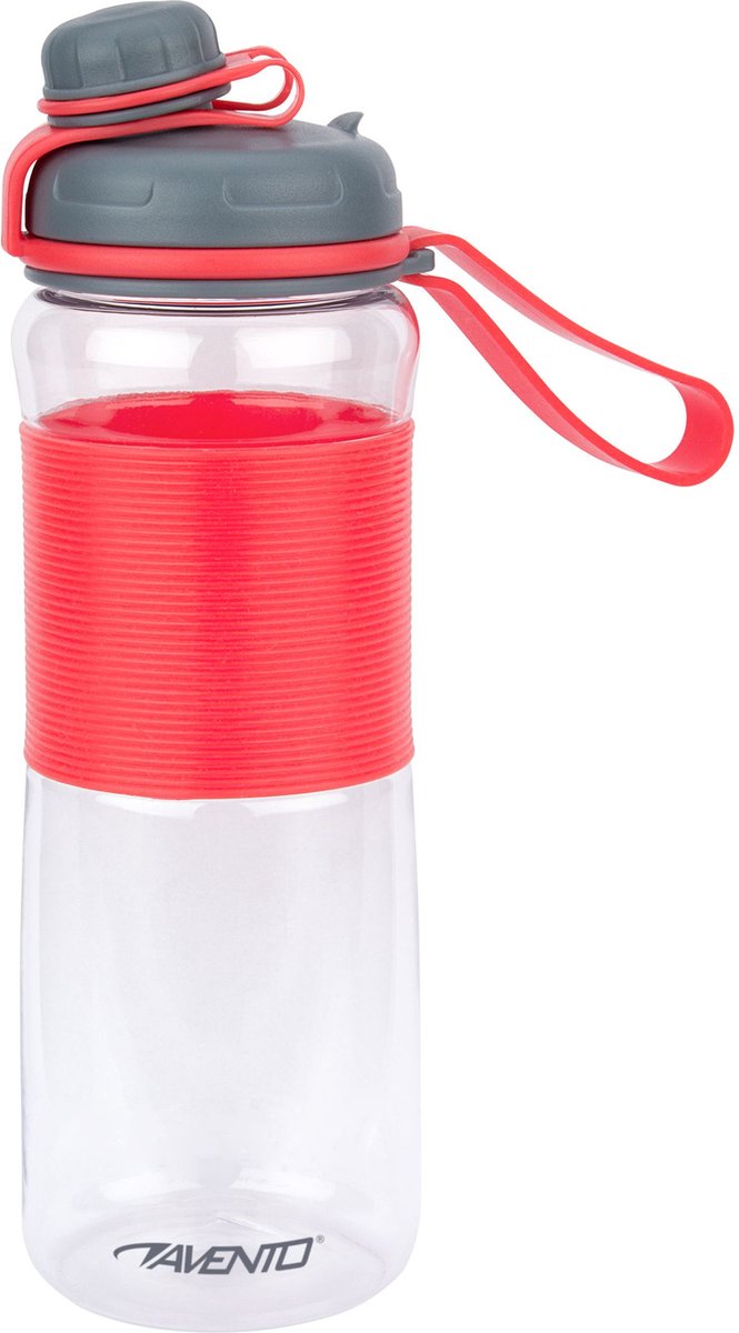 Gourde Avento torsadée - 0,6 litre - rose gris transparent - 0,60 l