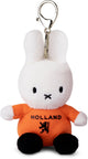 Bon ton toys miffy - porte-clés joueur de football hollandais - 10 cm - 4''