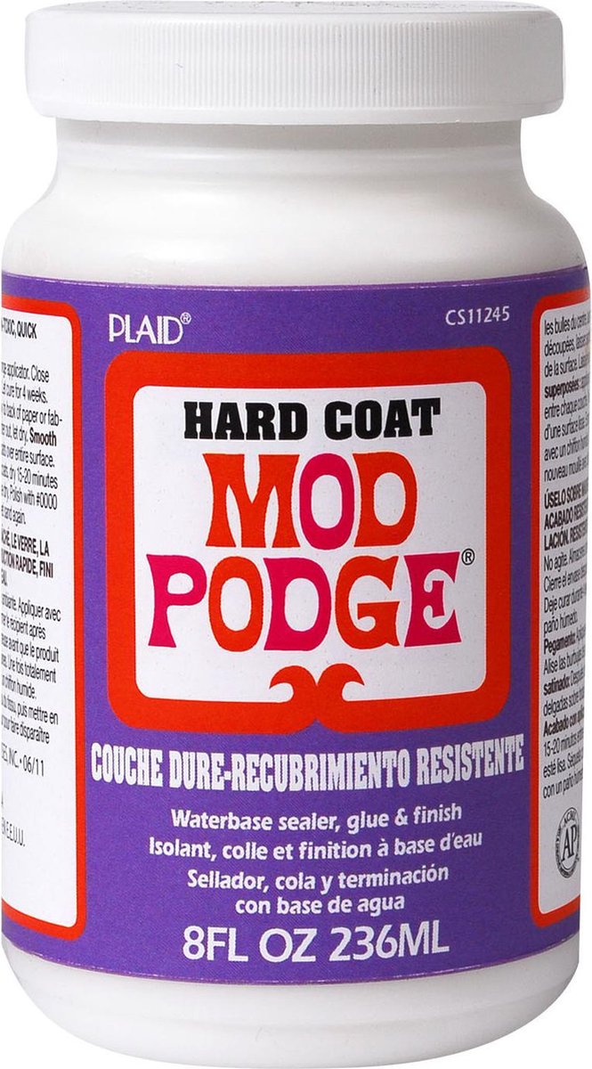 Couche dure Mod Podge, 236 ml 8 oz.