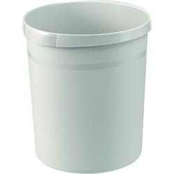 Poubelle han grip 30 l gris clair