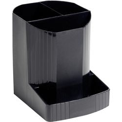 Trousse exacompta 3 compartiments noir