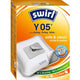 Sacs filtrants pour aspirateur Swirl y05 4 pièces