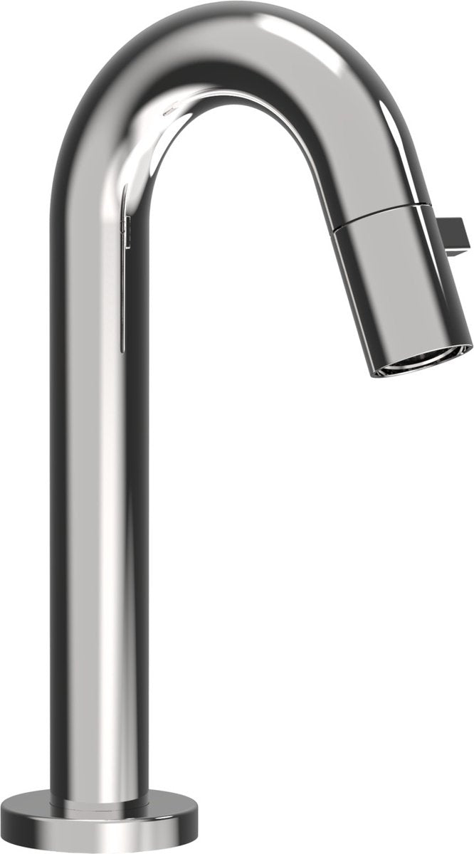 Robinet de WC style Hansa nove - bec fixe - 94mm - chrome - 50938101