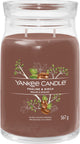 Bougie Yankee - bougie parfumée grand pot bouleau praliné - 90 heures de combustion - deux mèches