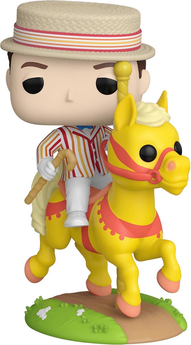 Figurine de collection Funko Mary Poppins Pop du 100e anniversaire de Disney ! bert 9 cm multicolore