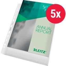 Leitz premium show sachets a4 transparent transparent 180 microns pp (polypropylène) b