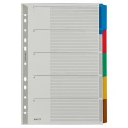 Onglets leitz gris a4 160g m² onglets colorés