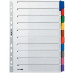 Onglets leitz 43210000 gris, 1 jeu