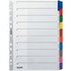 Onglets leitz 43210000 gris, 1 jeu
