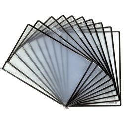Panneau de visualisation djois 114507 a4 PVC noir