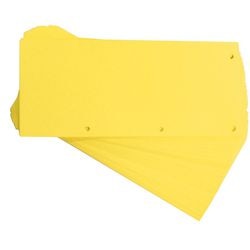 Bandes de séparation oxford duo jaune 60 pièces