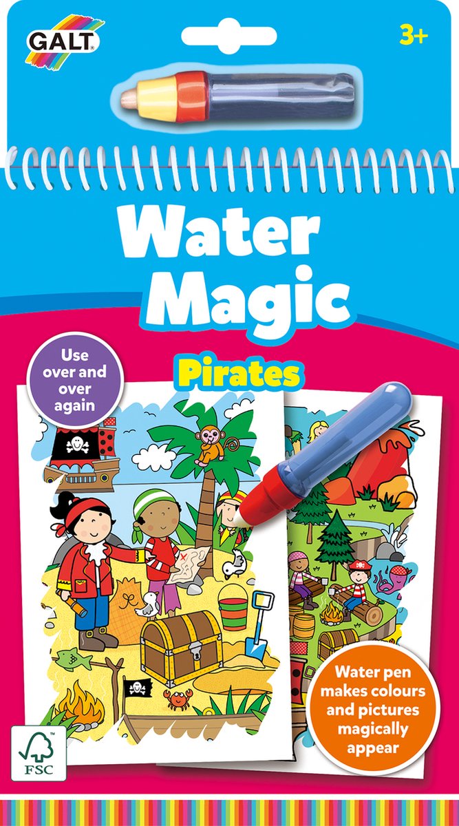 Galt jouets magie de l'eau - pirates, 3 ans+