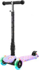 Volare boldcube - trottinette licorne 3 roues pour fille - trottinette enfant à 3 roues lumineuses - pliable - à partir de 5 ans