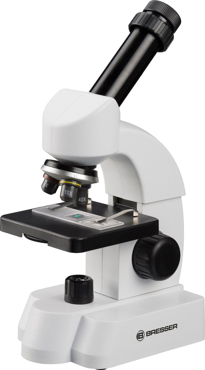Microscope junior Bresser - 40-640x - kit expérimental et adaptateur pour smartphone - microscope à lumière transmise