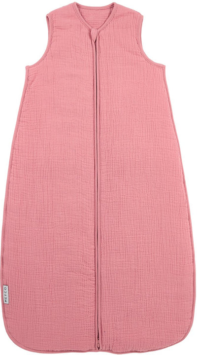 Meyco baby uni gigoteuse doublée - hydrophile prélavée - rose - 90cm - 2,0 tog