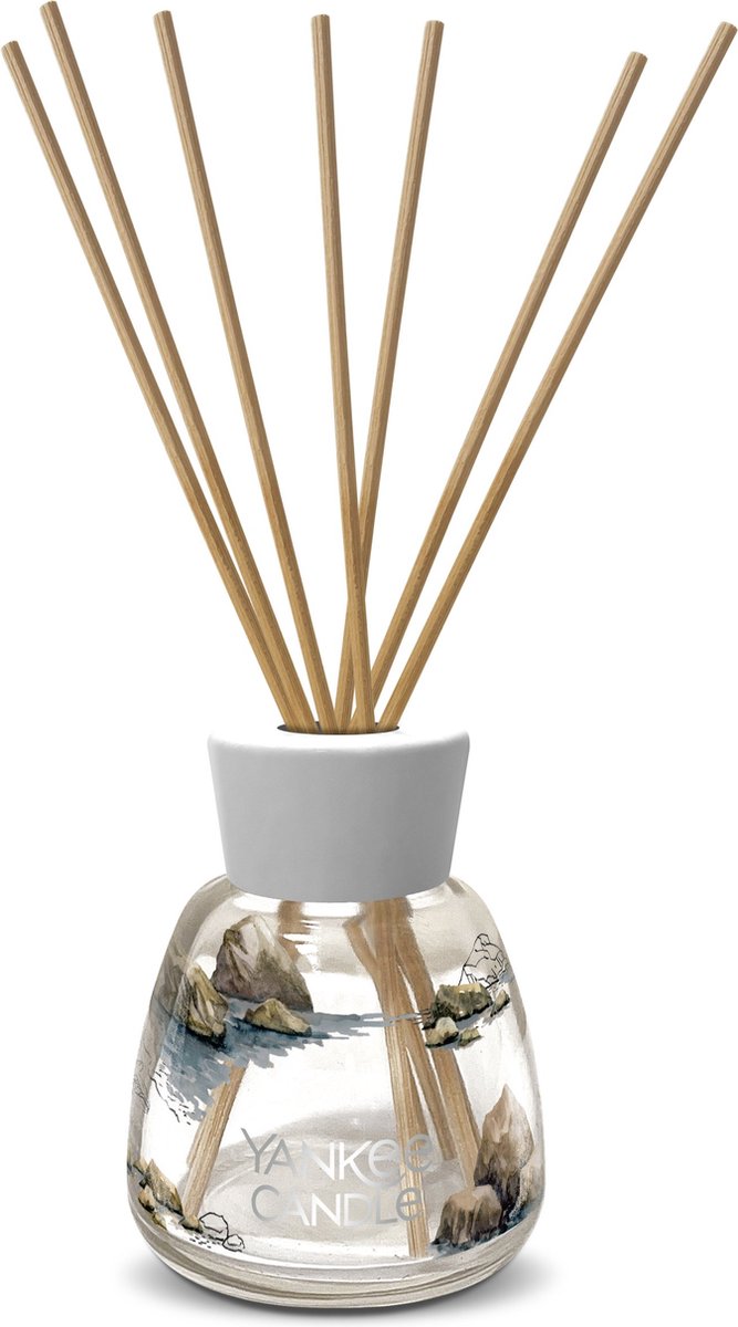 Bougie Yankee - bâtonnets parfumés ambre bois de santal 100 ml - parfum d'ambiance - diffuseur d'arômes