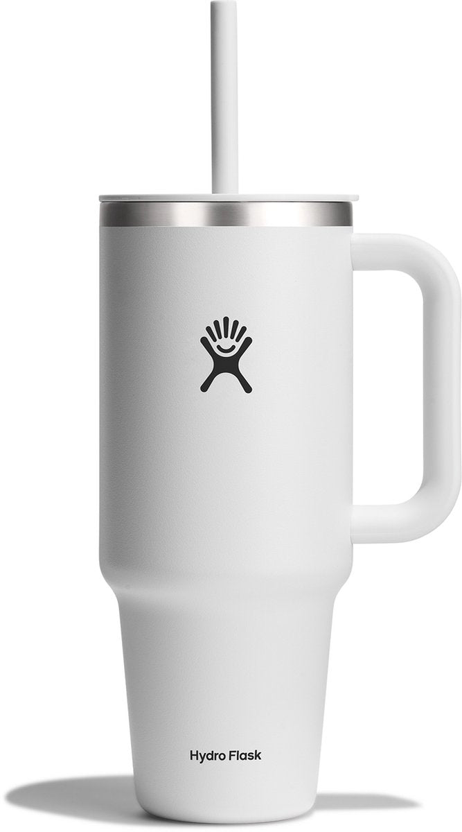 Gobelet de voyage tout autour Hydro Flask (1182 ml) - blanc