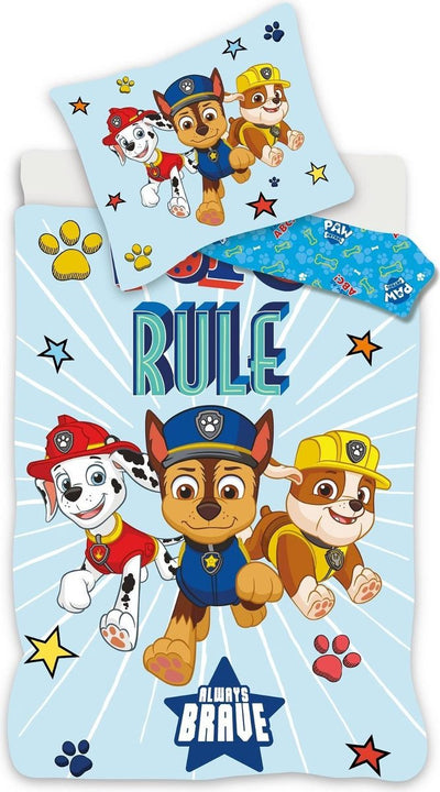 Paw Patrol - housse de couette - taille enfant - 100x140cm - coton