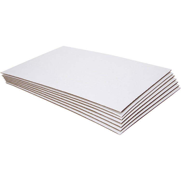 Feuilles de carton de golf, DIM 42x60x0,7 cm, 10 pièces 1 boîte